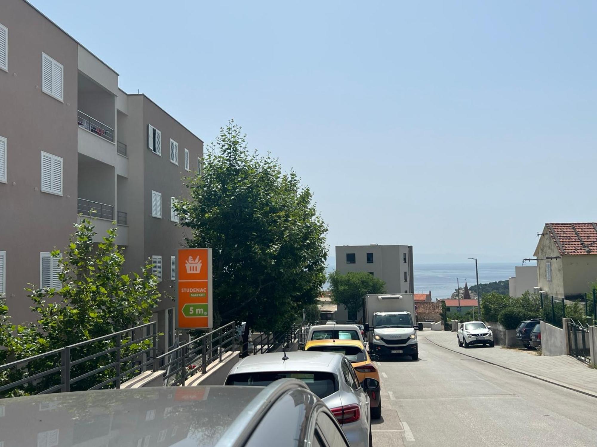 Apartment Lucija - Cozy Flat In The City Center With A Sea View & Parking 马卡尔斯卡 外观 照片